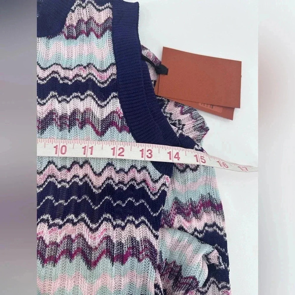 NWT Zig Zag Multicolor Maxi Dress Size IT 36 - Picture 10 of 13